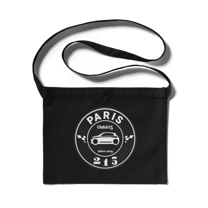 サコッシュ - 300 x 230 (mm)　ブラック