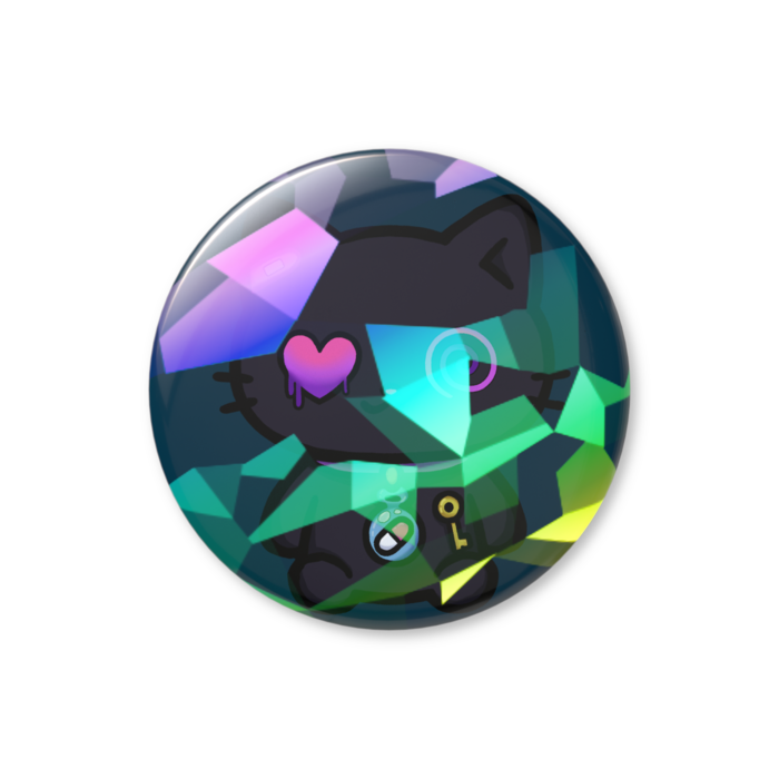 ホログラム缶バッジ - 25mm