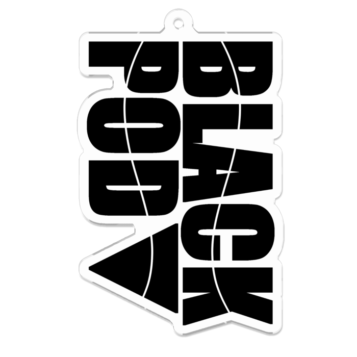 アクリルキーホルダー(コーティング) - 70 x 70 (mm)