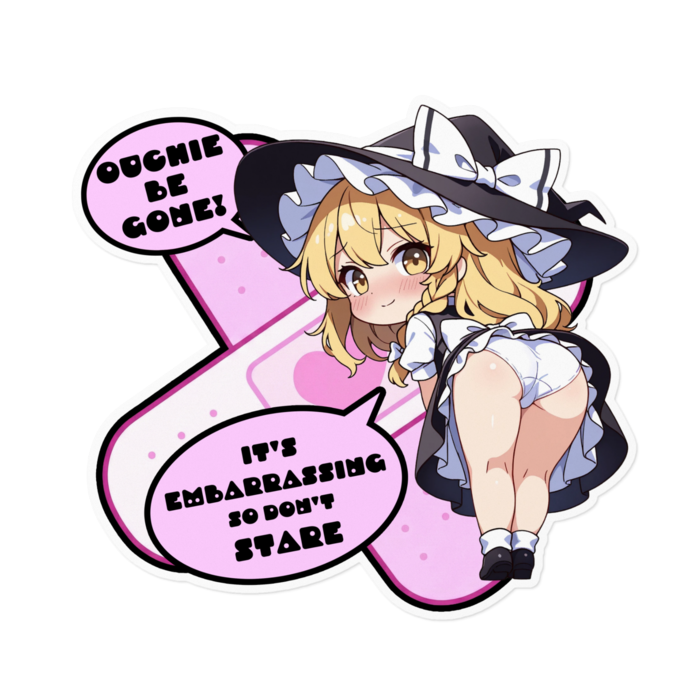 ステッカー - 160 x 160 (mm)