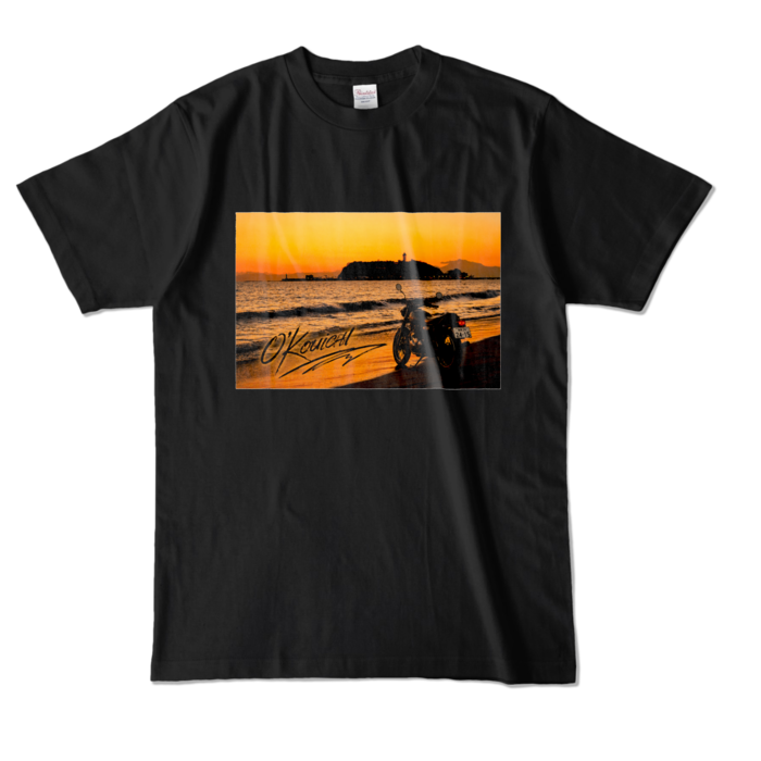 カラーTシャツ - L - ブラック (濃色)