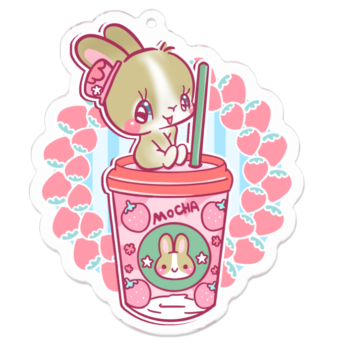 アクリルキーホルダー - 70 x 70 (mm)