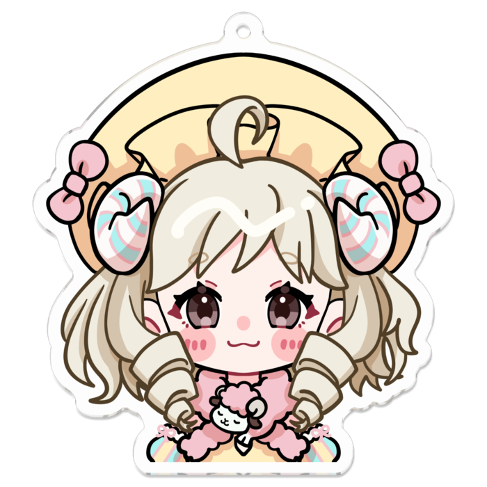 アクリルキーホルダー≪大≫／えがおメア