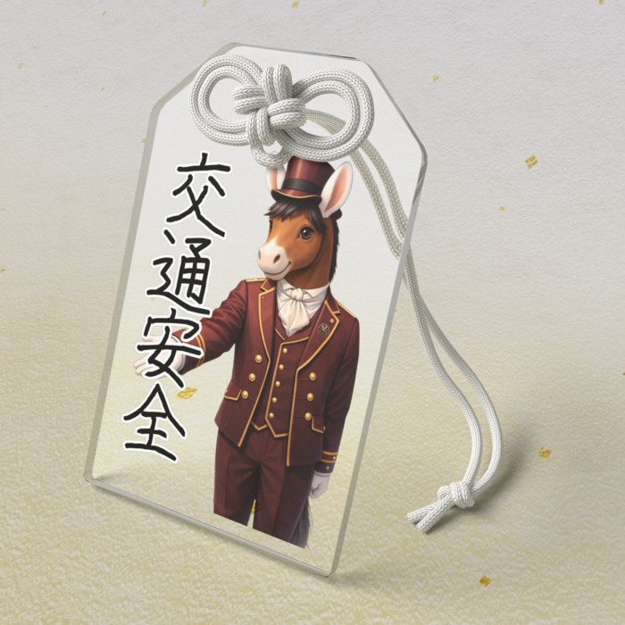 アクリルお守り - クリア