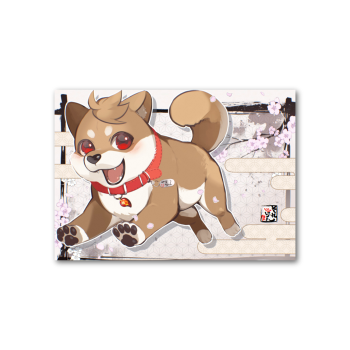 フォト風カード - 横 - 片面