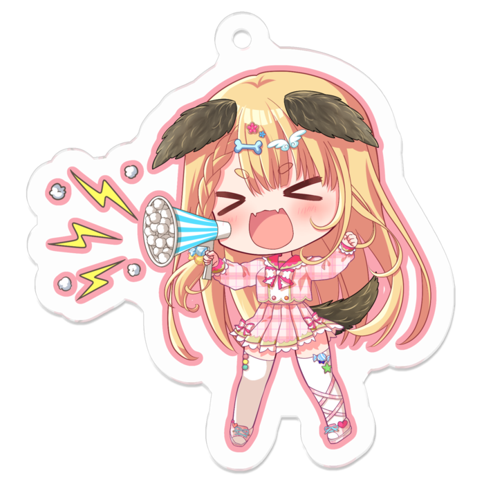 アクリルキーホルダー - 50 x 50 (mm)