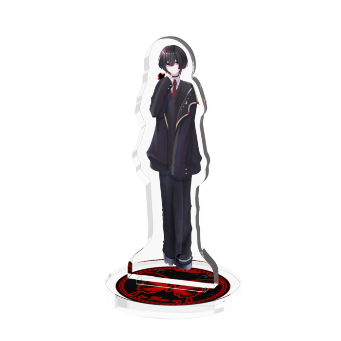 宇都宮冬馬アクリルフィギュア - 50x50mm