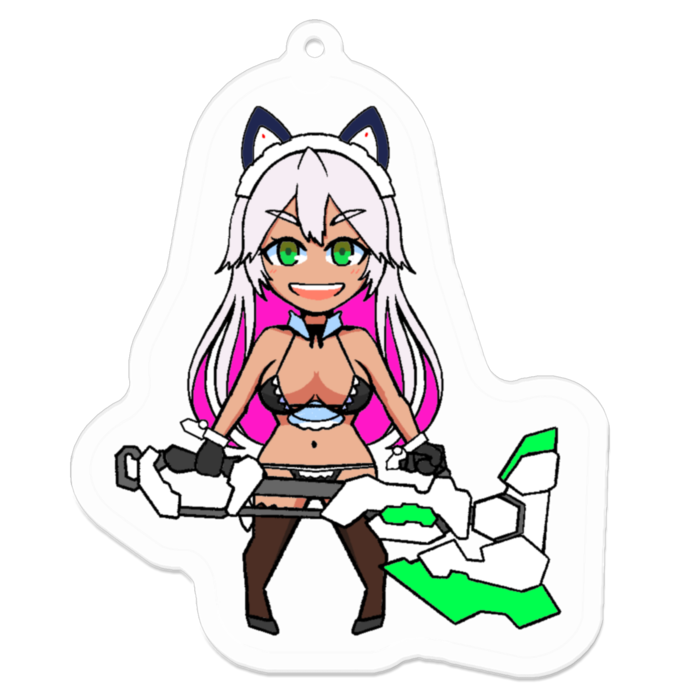 アクリルキーホルダー - 70 x 70 (mm)