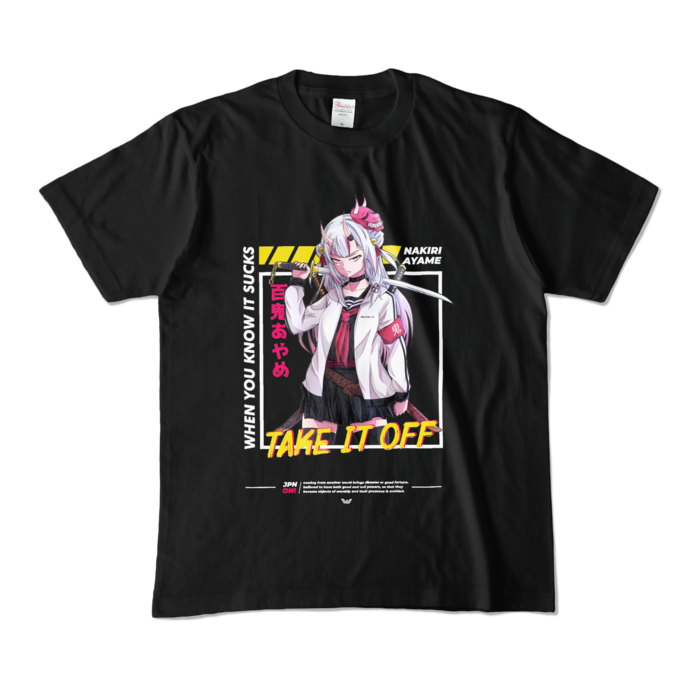 カラーTシャツ - M - ブラック (濃色)
