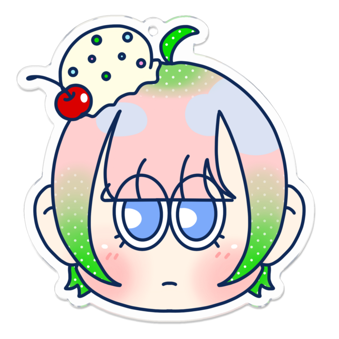 アクリルキーホルダー - 70 x 70 (mm)