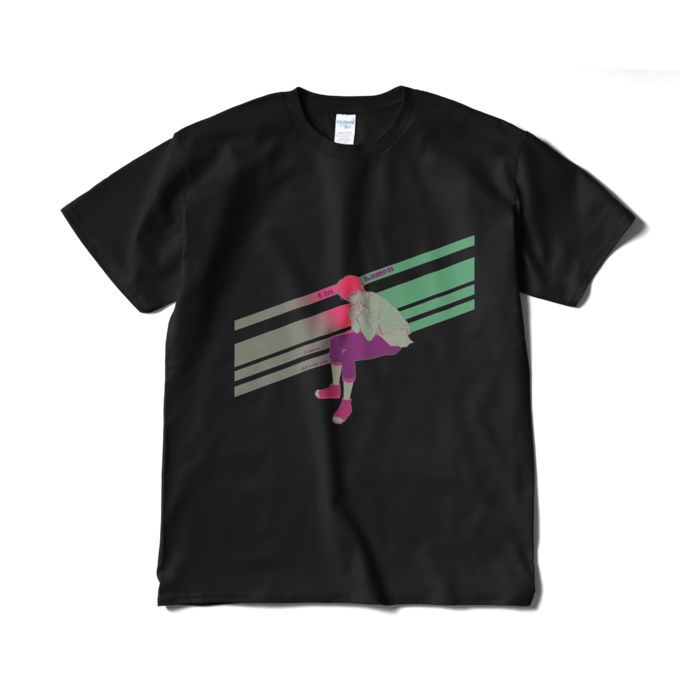 Tシャツ(短納期) - XL - ブラック