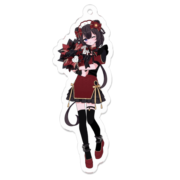 アクリルキーホルダー - 70 x 70 (mm)