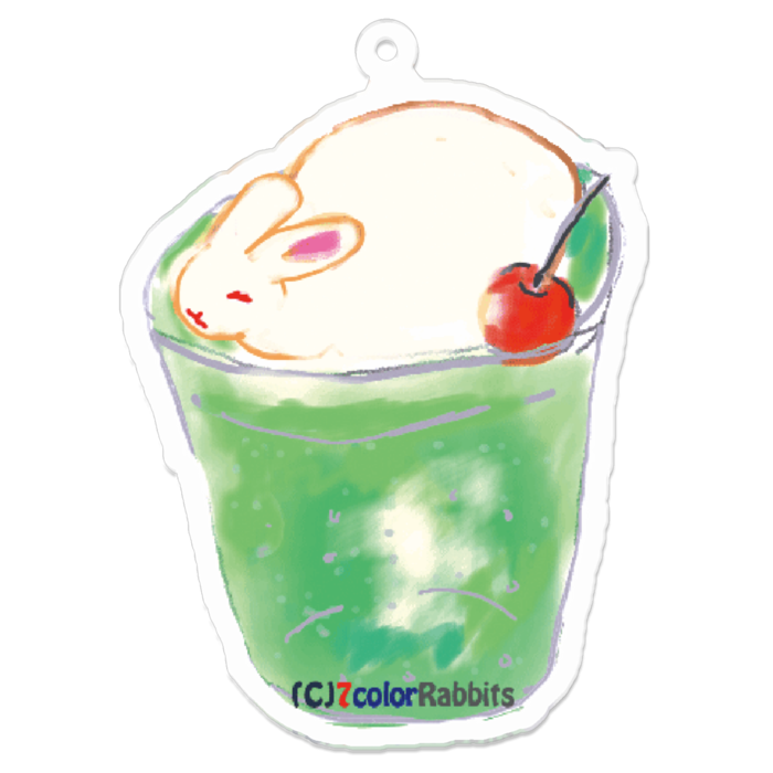アクリルキーホルダー - 70 x 70 (mm)