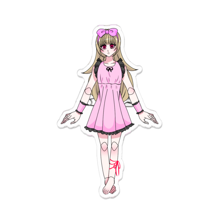 アクリルバッジ - 100 x 100 (mm)