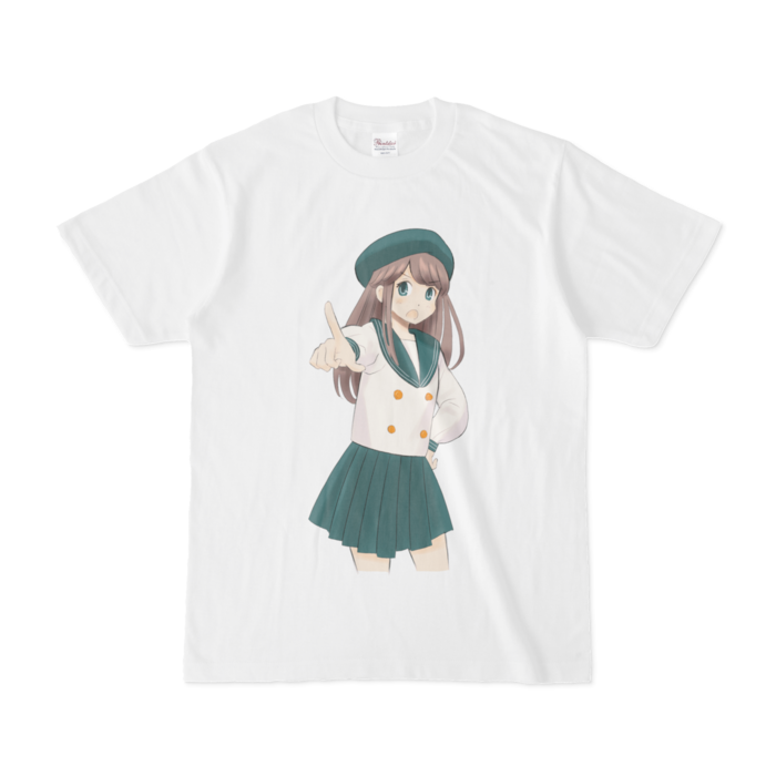 めっ する女の子 Tシャツ Angel Booth