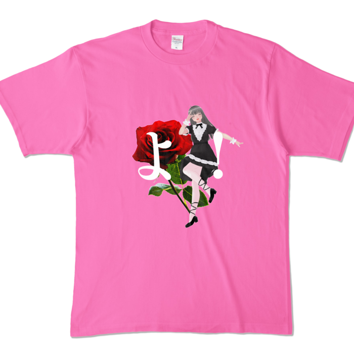 カラーTシャツ - XL - ピンク (濃色)