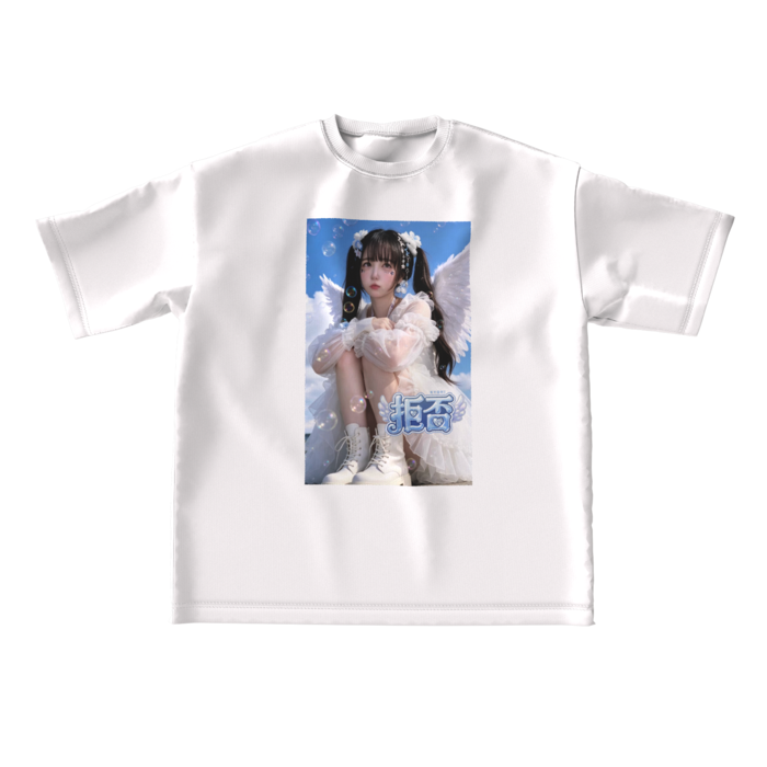 ビッグシルエットTシャツ - L - 両面