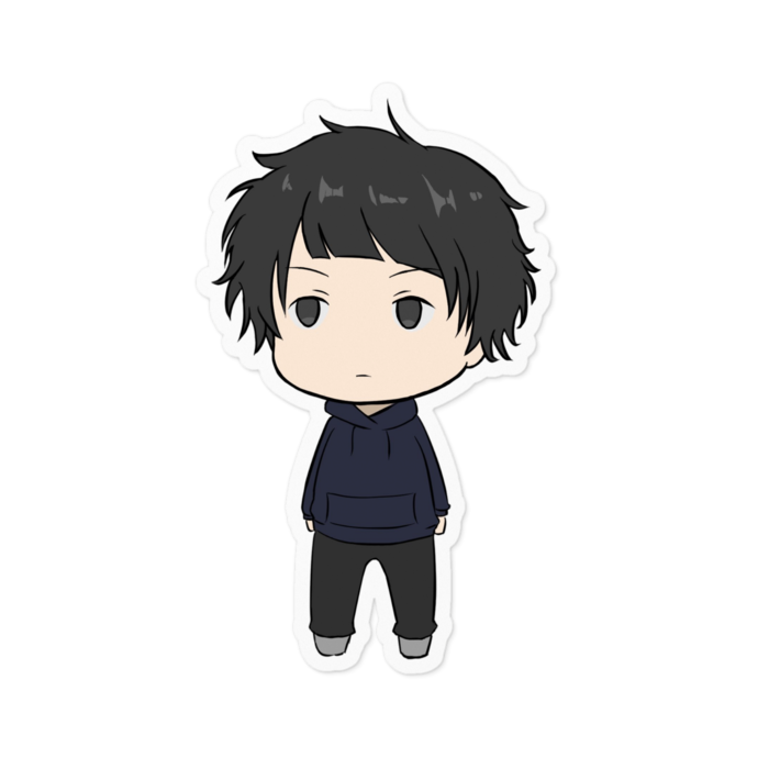 ステッカー - 100 x 100 (mm)