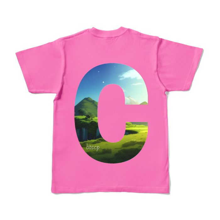 カラーTシャツ - S - ピンク (濃色)
