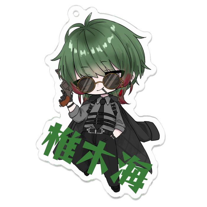 アクリルキーホルダー - 70 x 70 (mm)