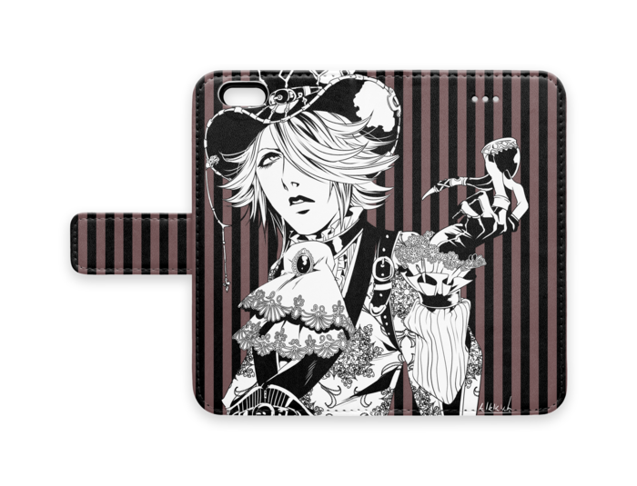 スチームパンクiphone6ケース Brown Dachia Doll Booth