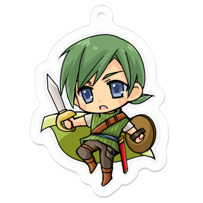 アクリルキーホルダー - 50 x 50 (mm)