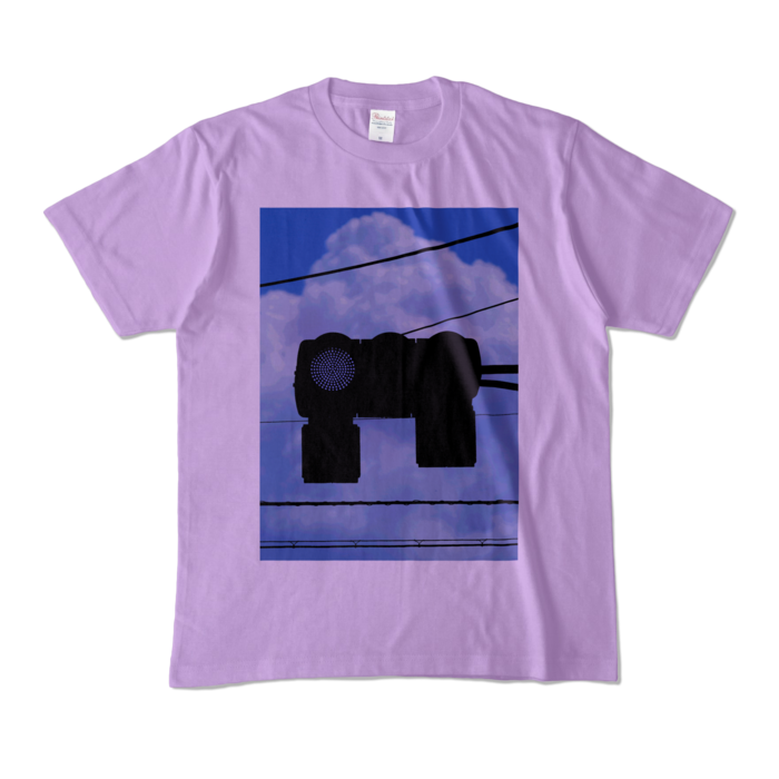カラーTシャツ - M - ライトパープル (淡色)