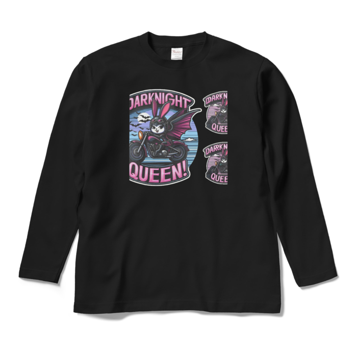 ロングスリーブTシャツ - M - ブラック