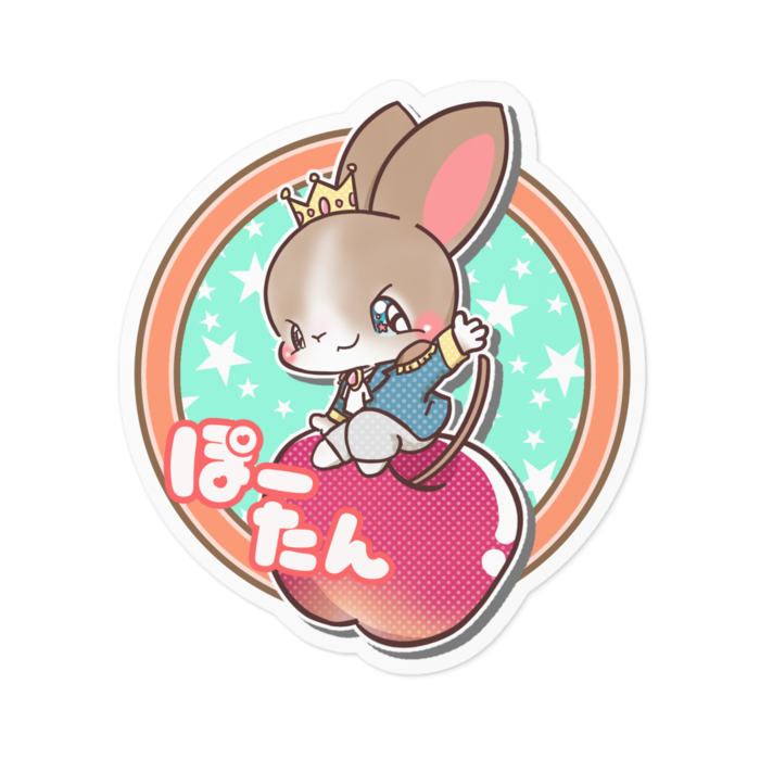 ステッカー - 100 x 100 (mm)