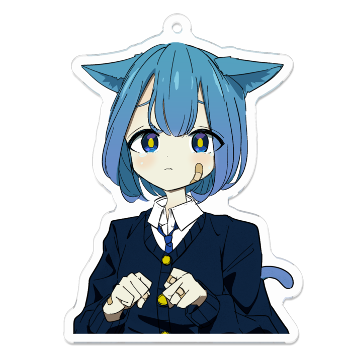 アクリルキーホルダー - 70 x 70 (mm)