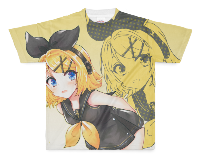 フルグラフィックTシャツ - M - 両面印刷