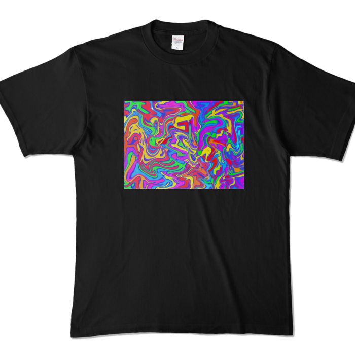 カラーTシャツ - XL - ブラック (濃色)