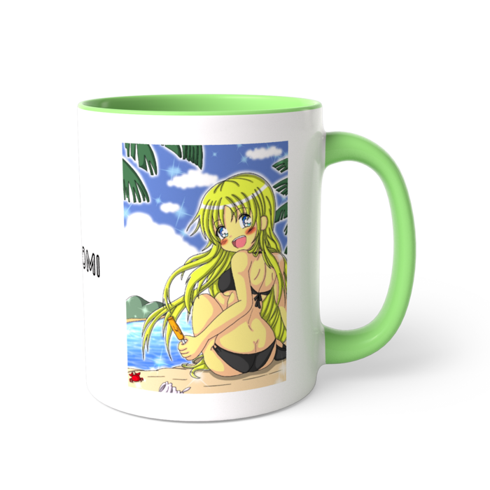 ツートンカラーマグカップ - 直径 8.2cm / 高さ 9.5cm