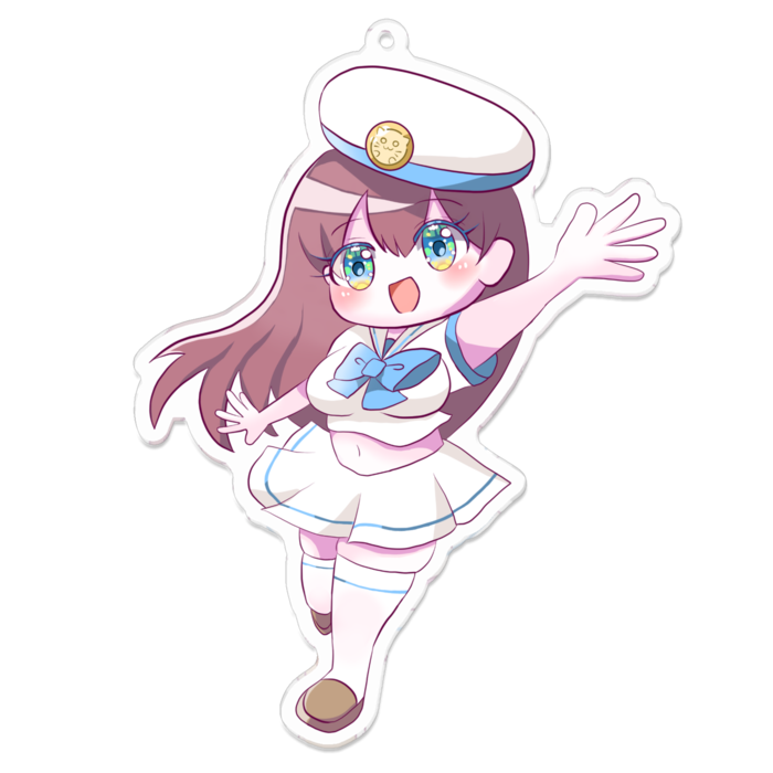 アクリルキーホルダー - 100 x 100 (mm)
