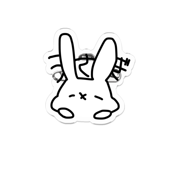 アクリルバッジ - 50 x 50 (mm)