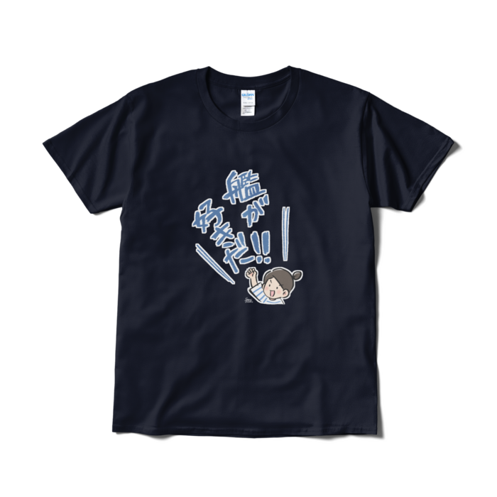 Tシャツ - L - ネイビー