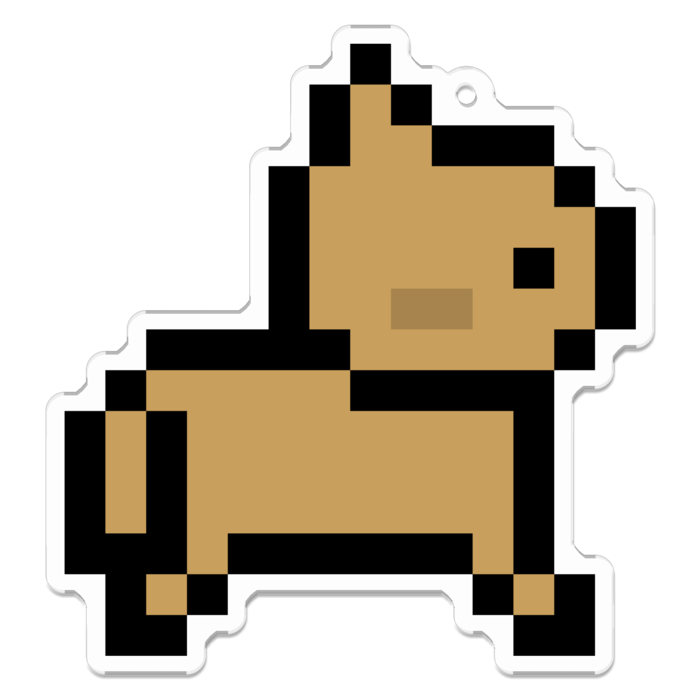 アクリルキーホルダー - 70 x 70 (mm)