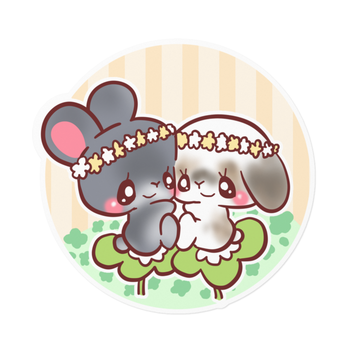 ステッカー - 160 x 160 (mm)