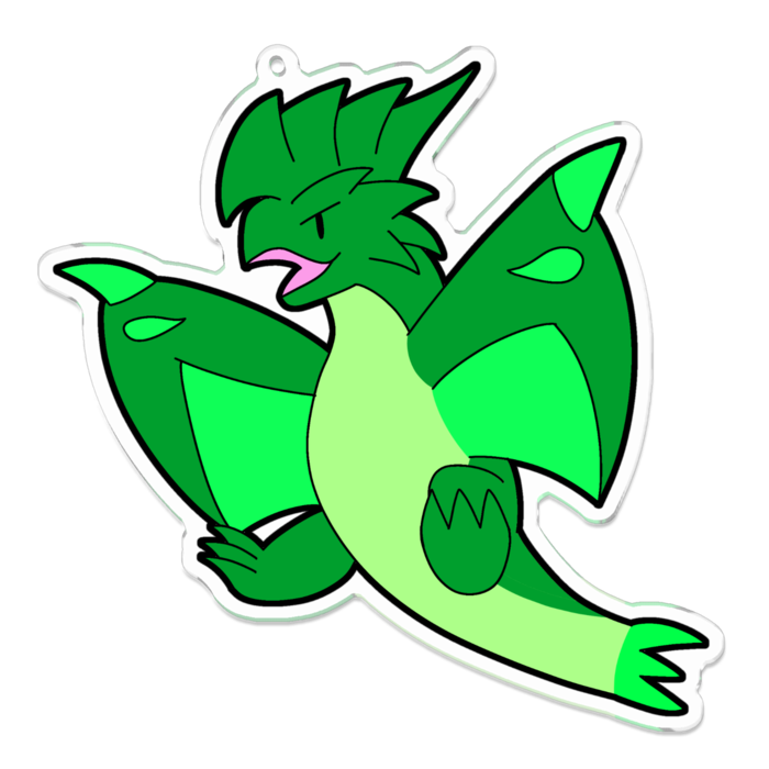 アクリルキーホルダー - 100 x 100 (mm)