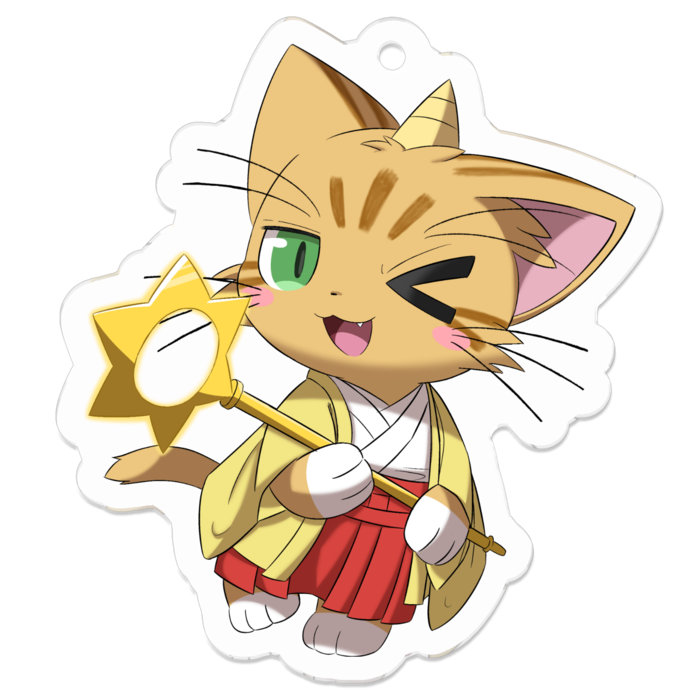 アクリルキーホルダー - 50 x 50 (mm)