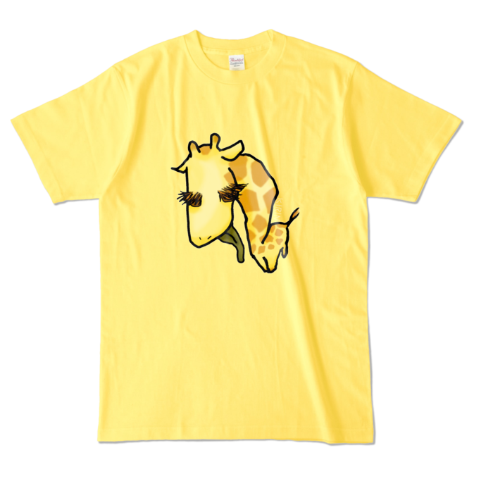 カラーTシャツ - L - イエロー (濃色)