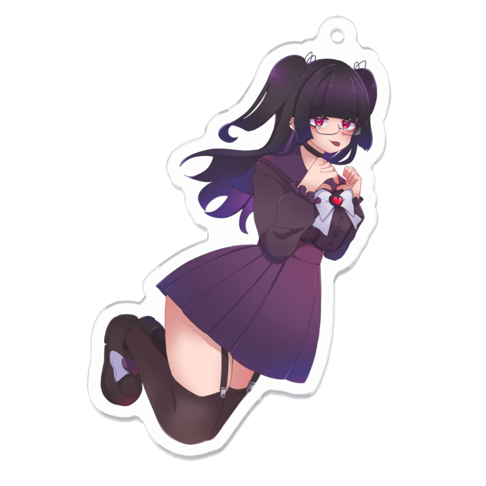 アクリルキーホルダー - 70 x 70 (mm)