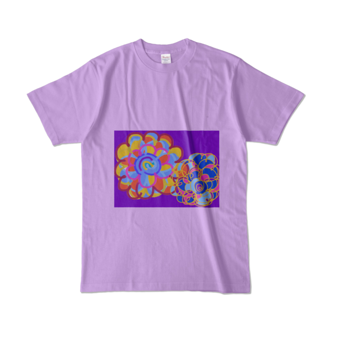 カラーTシャツ - L - ライトパープル (淡色)