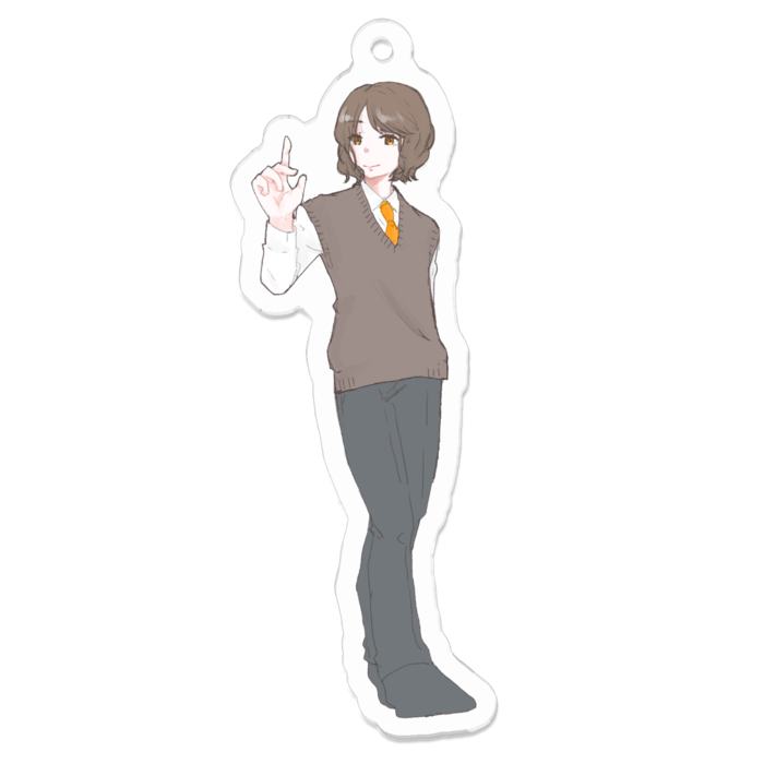 アクリルキーホルダー - 70 x 70 (mm)
