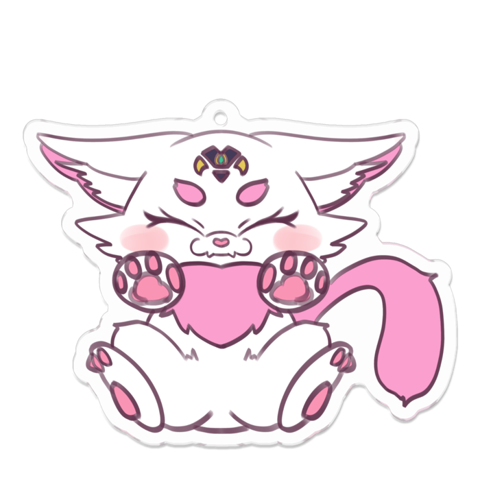 アクリルキーホルダー - 70 x 70 (mm)