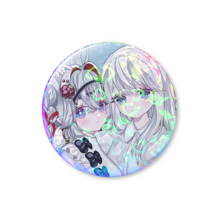 ホログラム缶バッジ - 25mm
