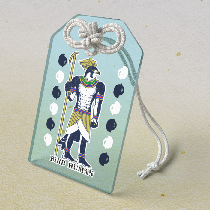 アクリルお守り - 50 × 80mm