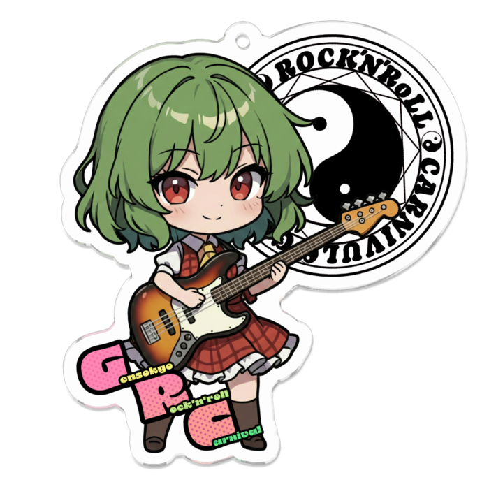 アクリルキーホルダー - 70 x 70 (mm)