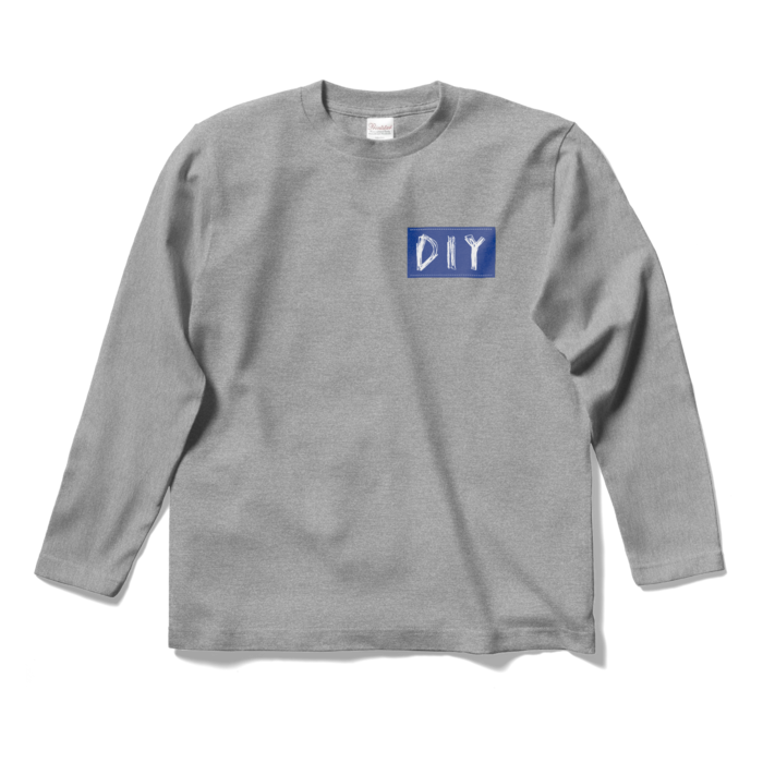 ロングスリーブTシャツ - S - 杢グレー