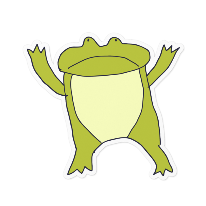 ステッカー - 100 x 100 (mm)